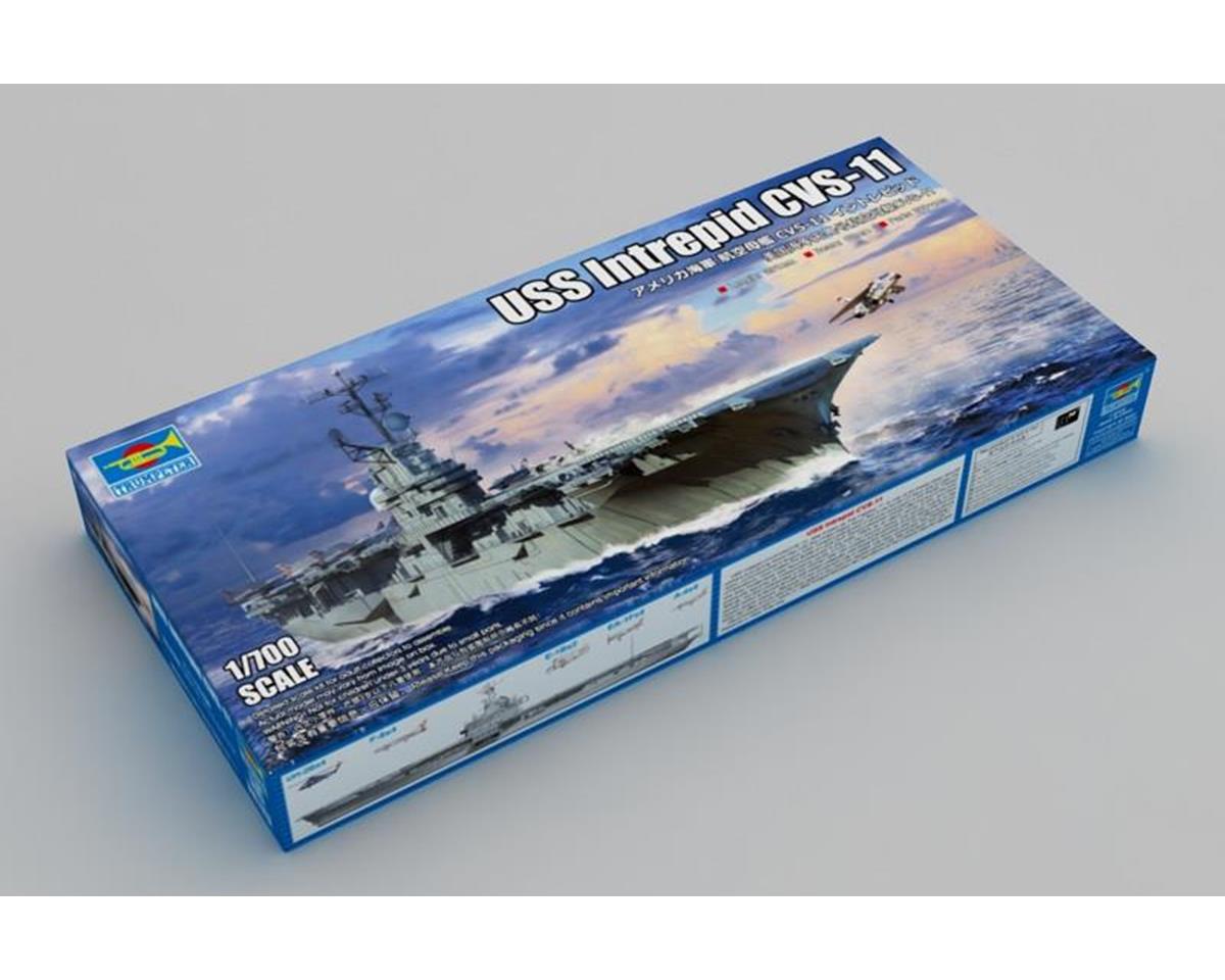 Trumpeter Scale Models 1/700 Uss Intrepid Cvs11 Aircraftcarrier ...