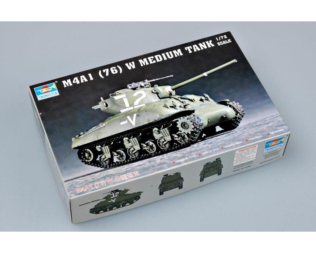 Trumpeter Scale Models 1/72 Us M4a1 76 W Tank [TSM7222] - HobbyTown