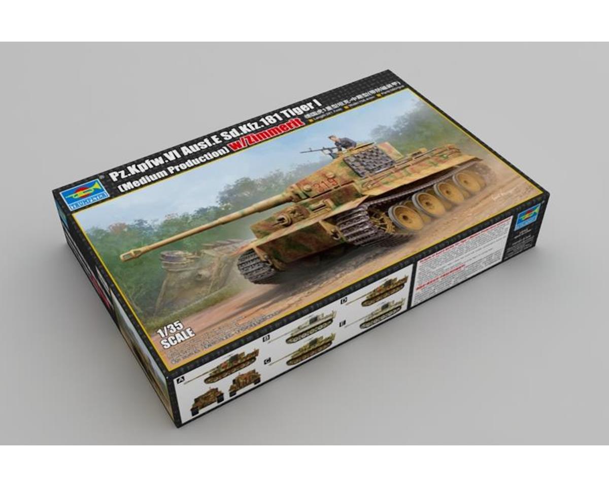 Trumpeter Scale Models 1/35 Pzkpfw Vi Ausf E Sdkfz 181 Tiger I [TSM9539 ...