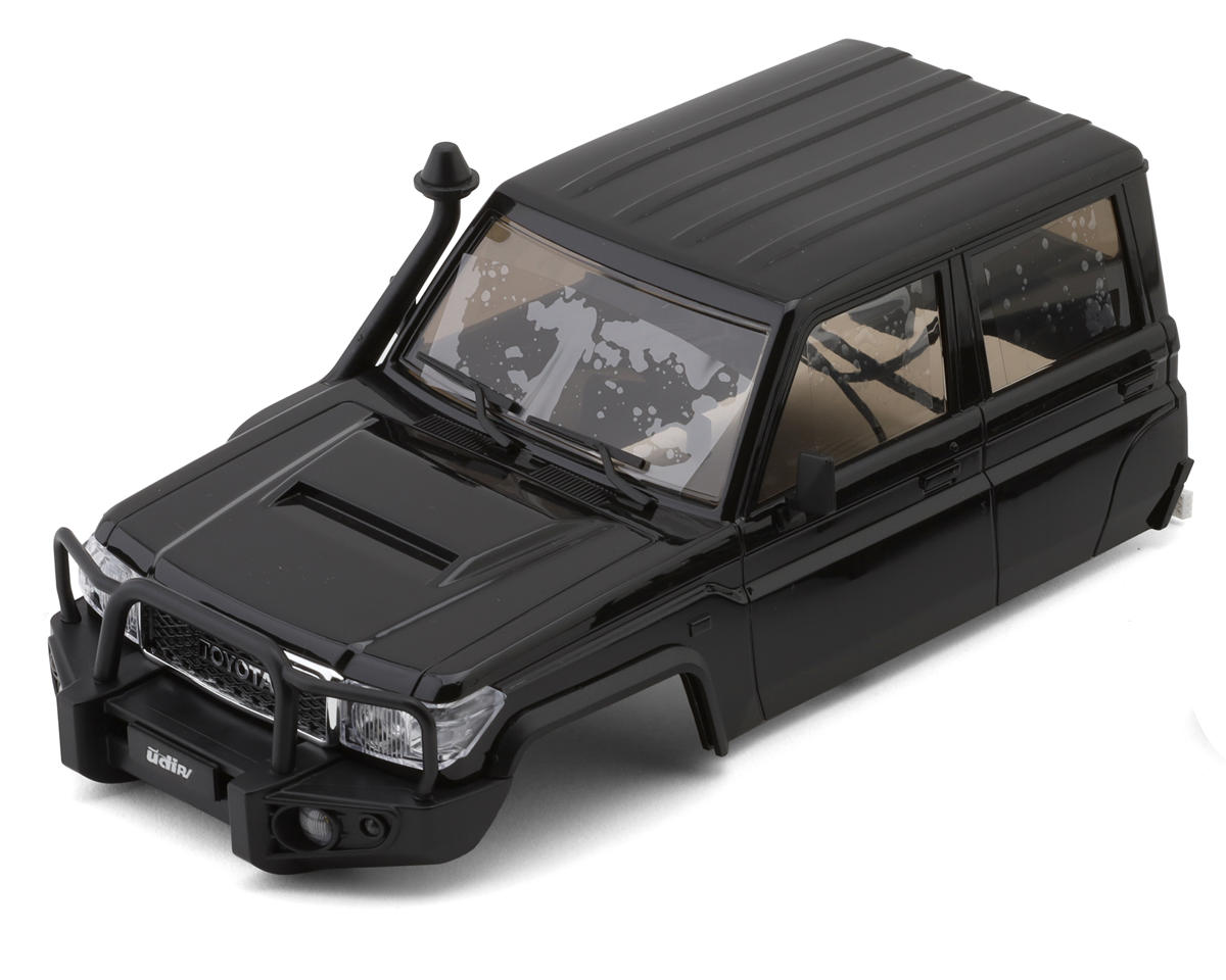 UDI RC UCX18 Pro Toyota Land Cruiser 1/18 Pre-Painted Cab (Black