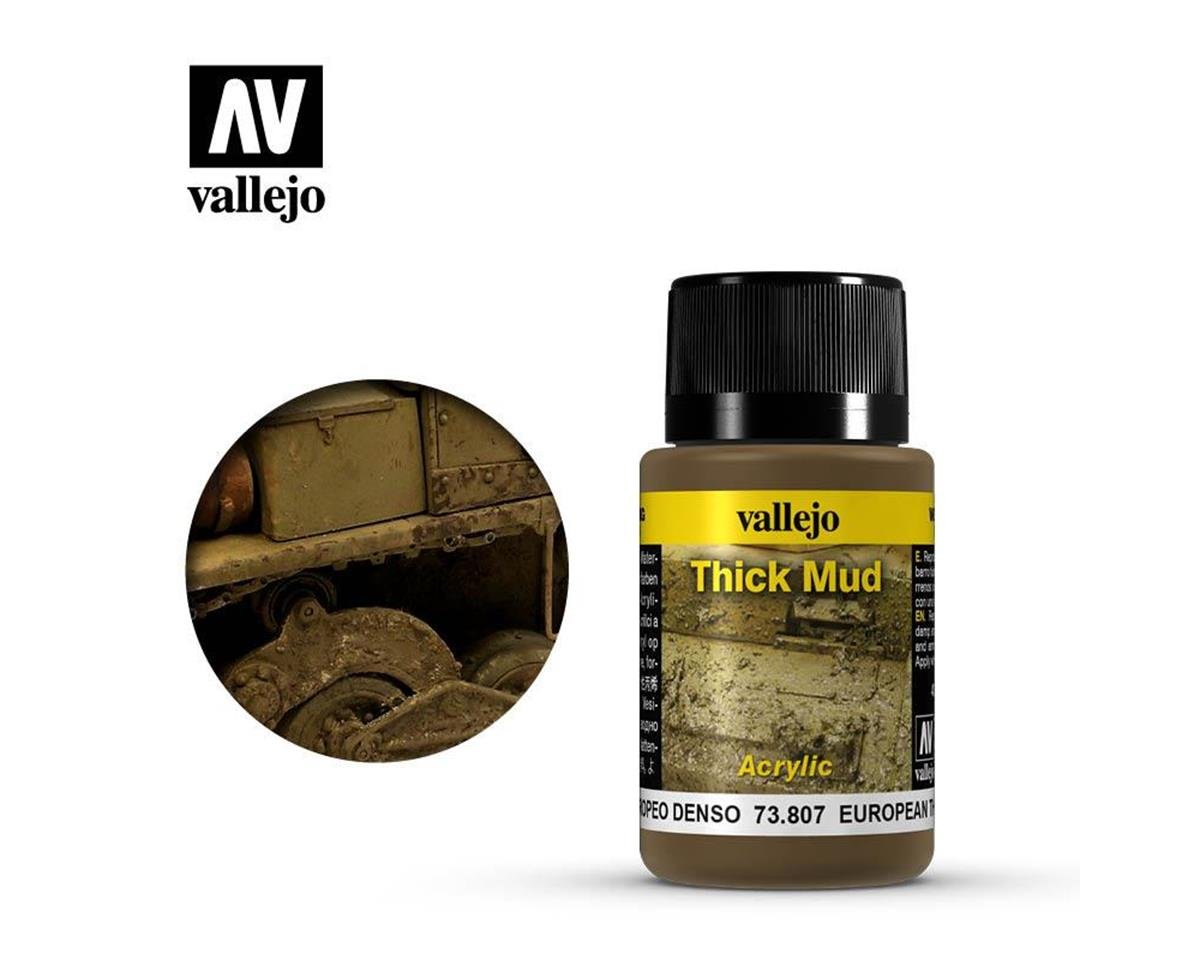 Vallejo Paints European Thick Mud 40ml [vlj73807] - Hobbytown