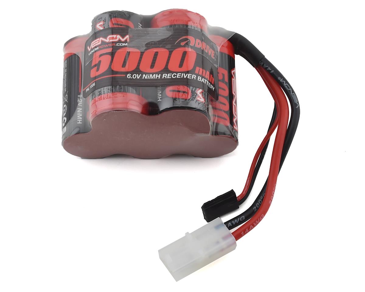 Venom NiMH Battery for Traxxas Rustler 8.4 5000mAh 7-Cell Hump