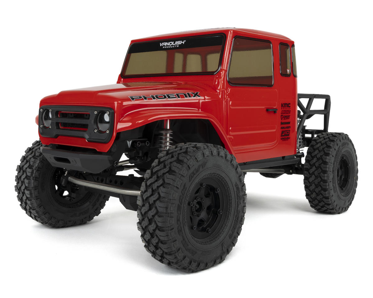 Vanquish Products VS4-10 Phoenix Straight Axle RTR Rock Crawler (Red)  [VPS09011A]