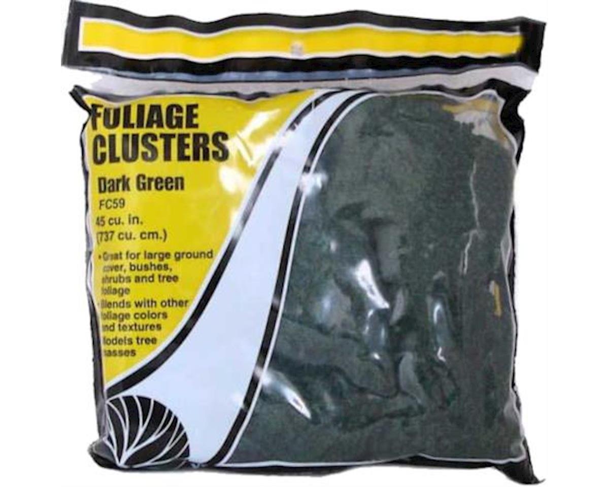 in. Dark Green//45 cu Foliage Cluster Bag