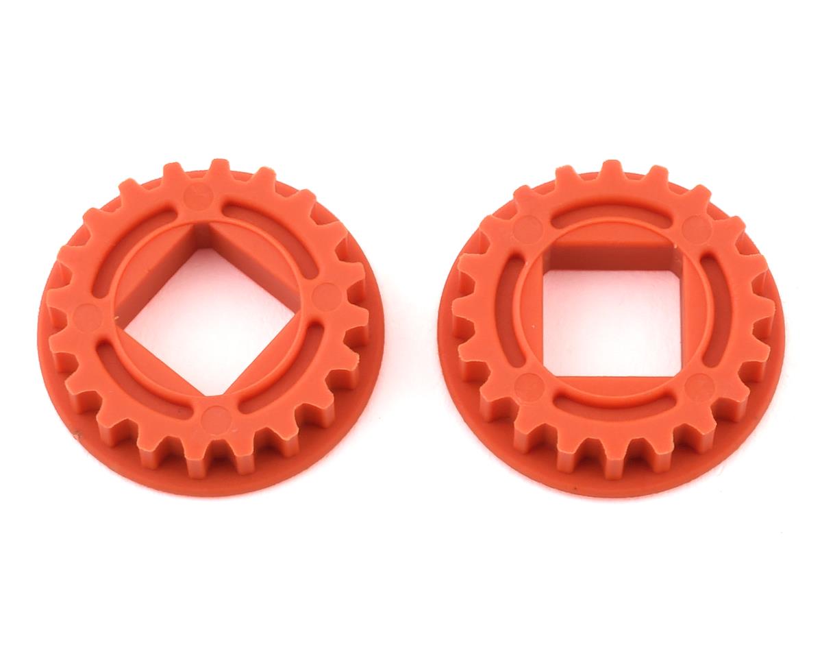 XRAY T4 2020 Graphite Fixed Pulley (Orange) (2) (20T) [XRA305578-O