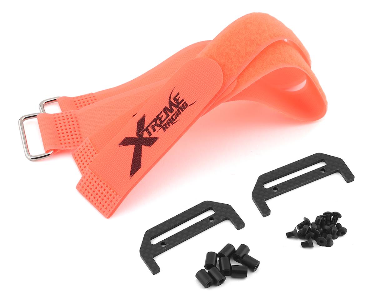 Xtreme Racing Traxxas Rustler/Slash Carbon Fiber Battery Hold Down Kit ...