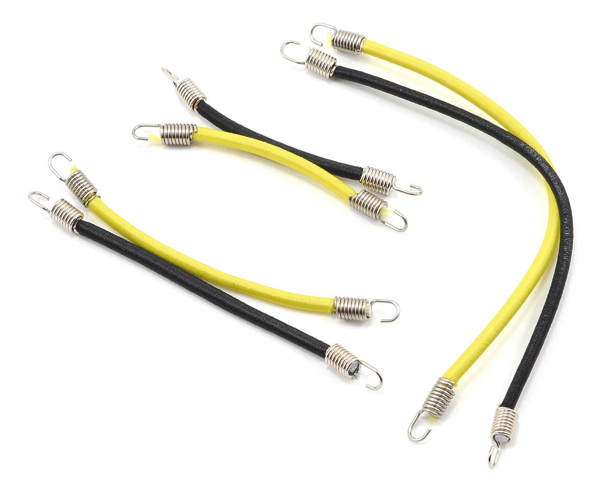 Yeah Racing 1 10 Crawler Scale Accessory Set (Bungee Cords - 3 lengths) YEA-YA-0452