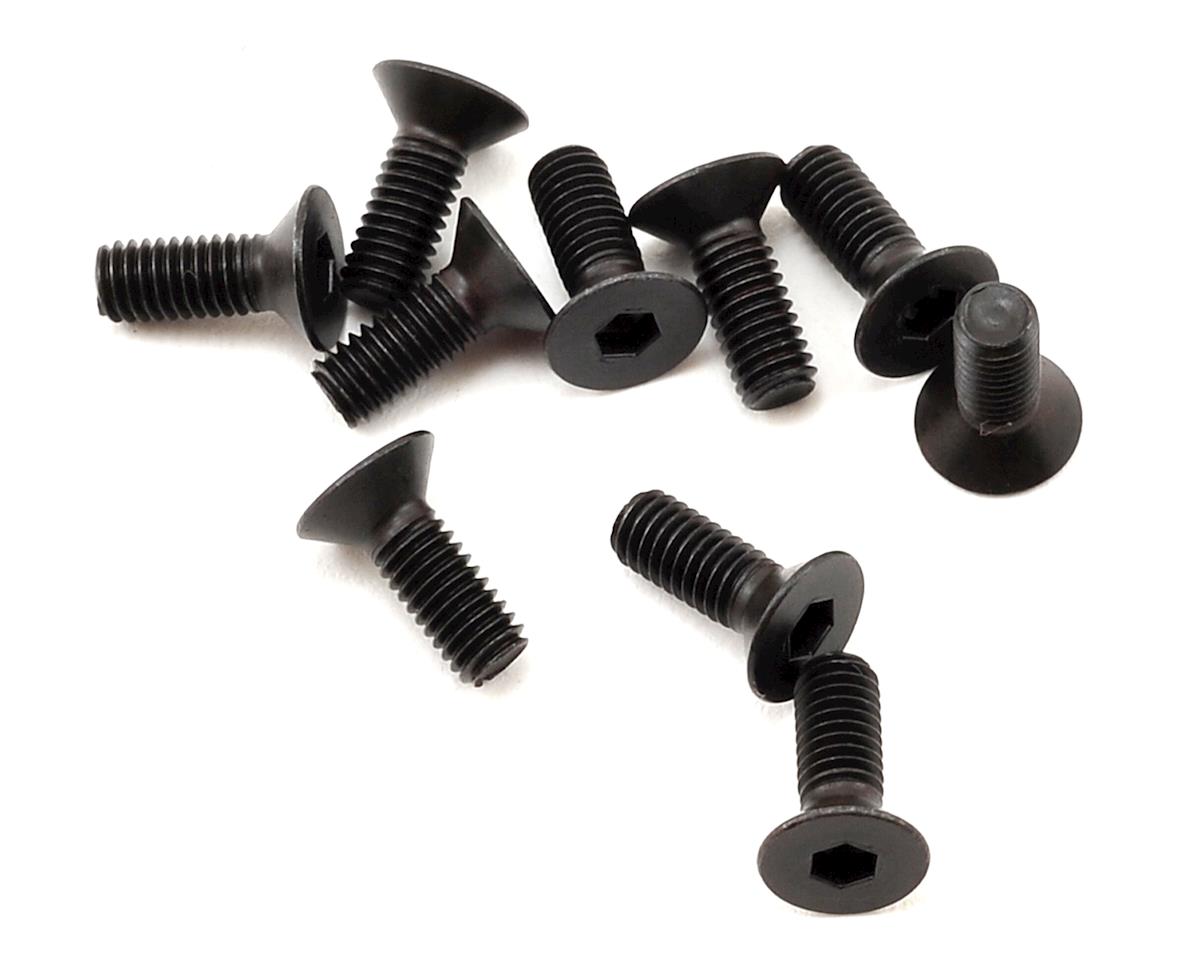 Yokomo 3x8mm Flat Head Hex Screw (10) [YOKZC-F38A] - HobbyTown