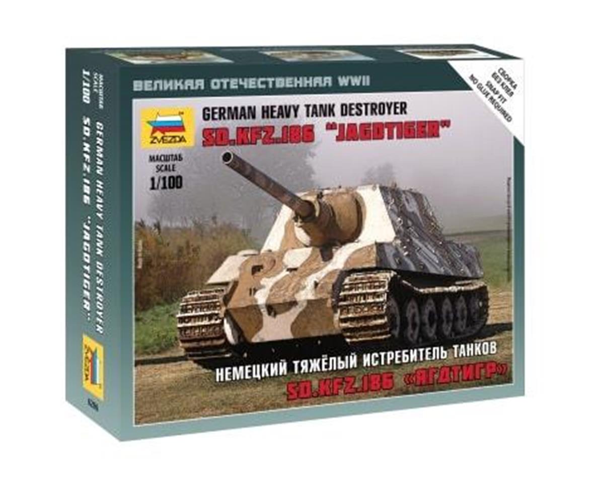 Zvezda 1/100 Sdkfz 186 Jagdtiger German Heavy T [ZVE6206] - HobbyTown