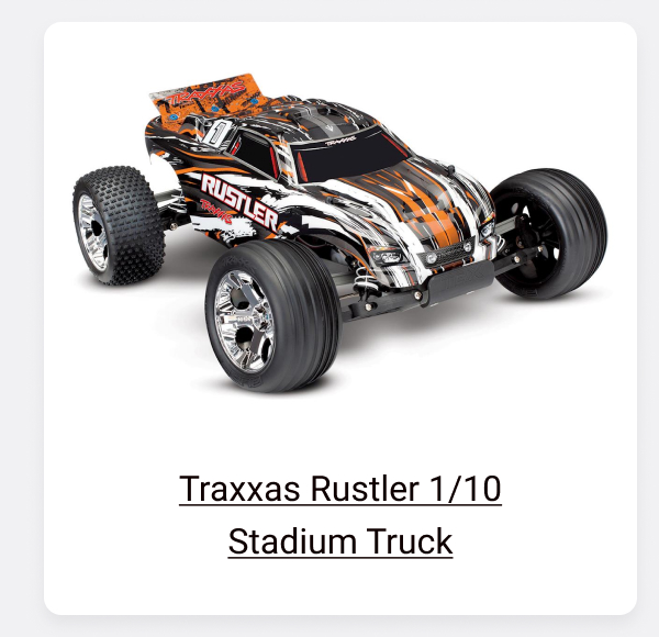 Shop Traxxas Rustler 1/10 Stadium Truck with TQ 2.4 GHz