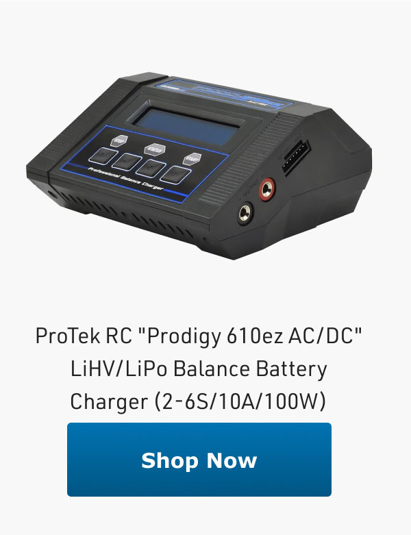 ProTek RC Prodigy 610ez AC/DC LiHV/LiPo Balance Battery Charger