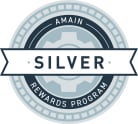 Silver member badge