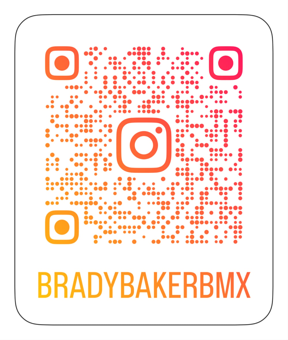 QR code to Brady Bakers Instagram
