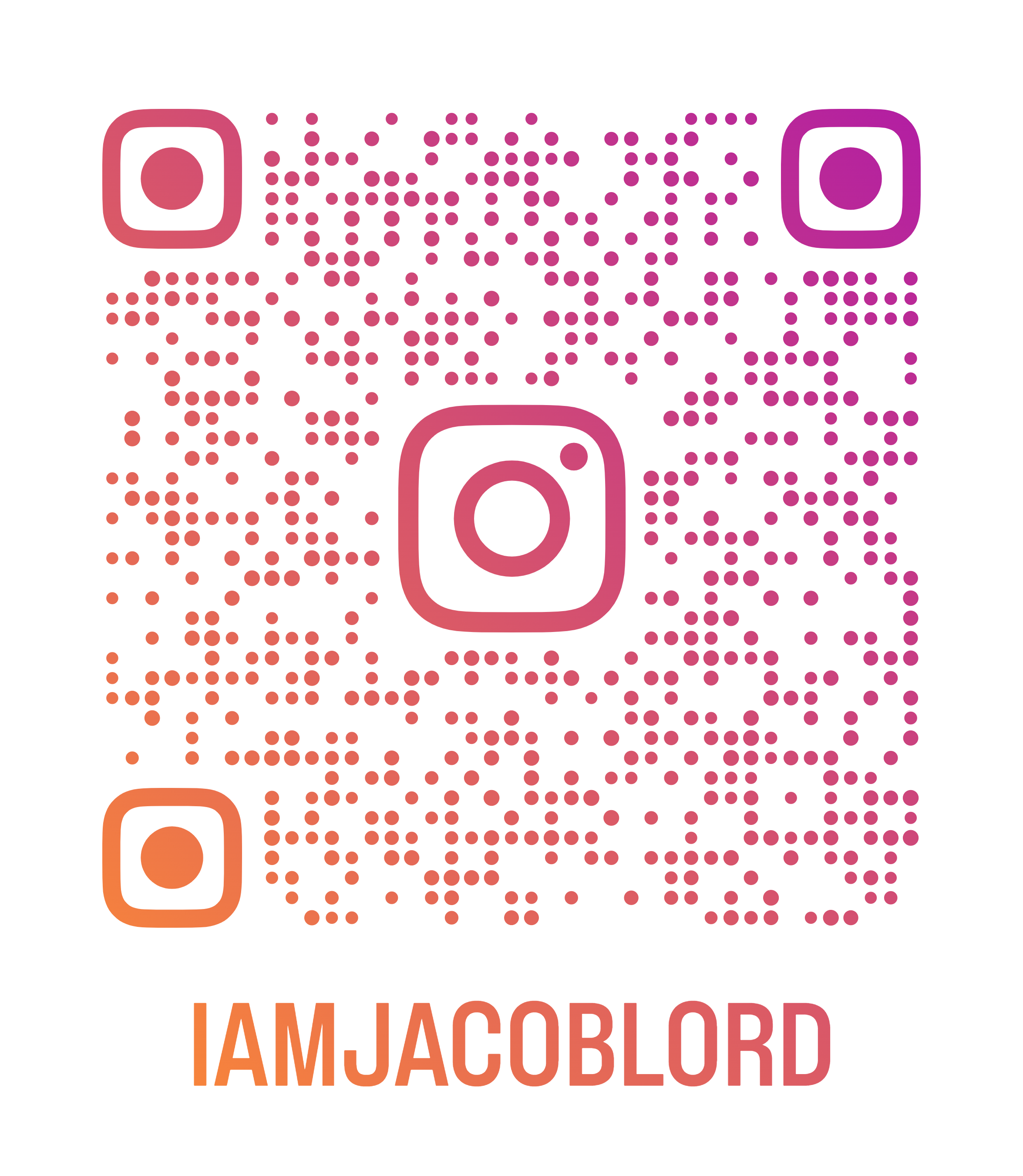 QR code for Dan's Comp Flow Team rider Jacob Lord's Instagram.