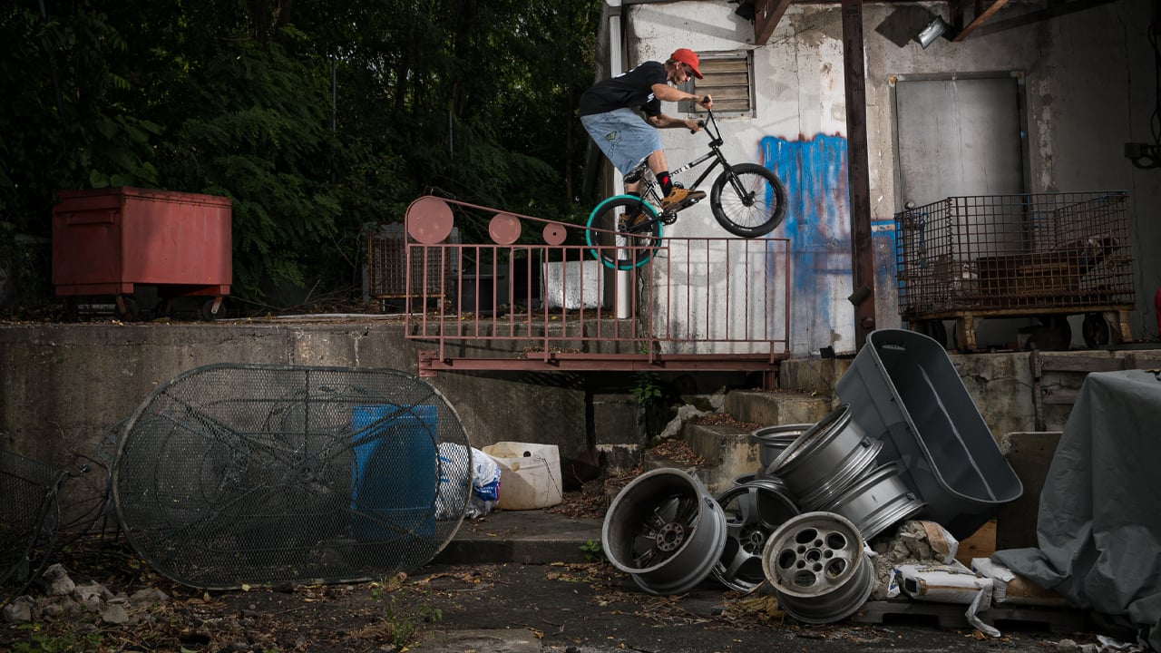 Jack Hennicke doing a feeble grind.
