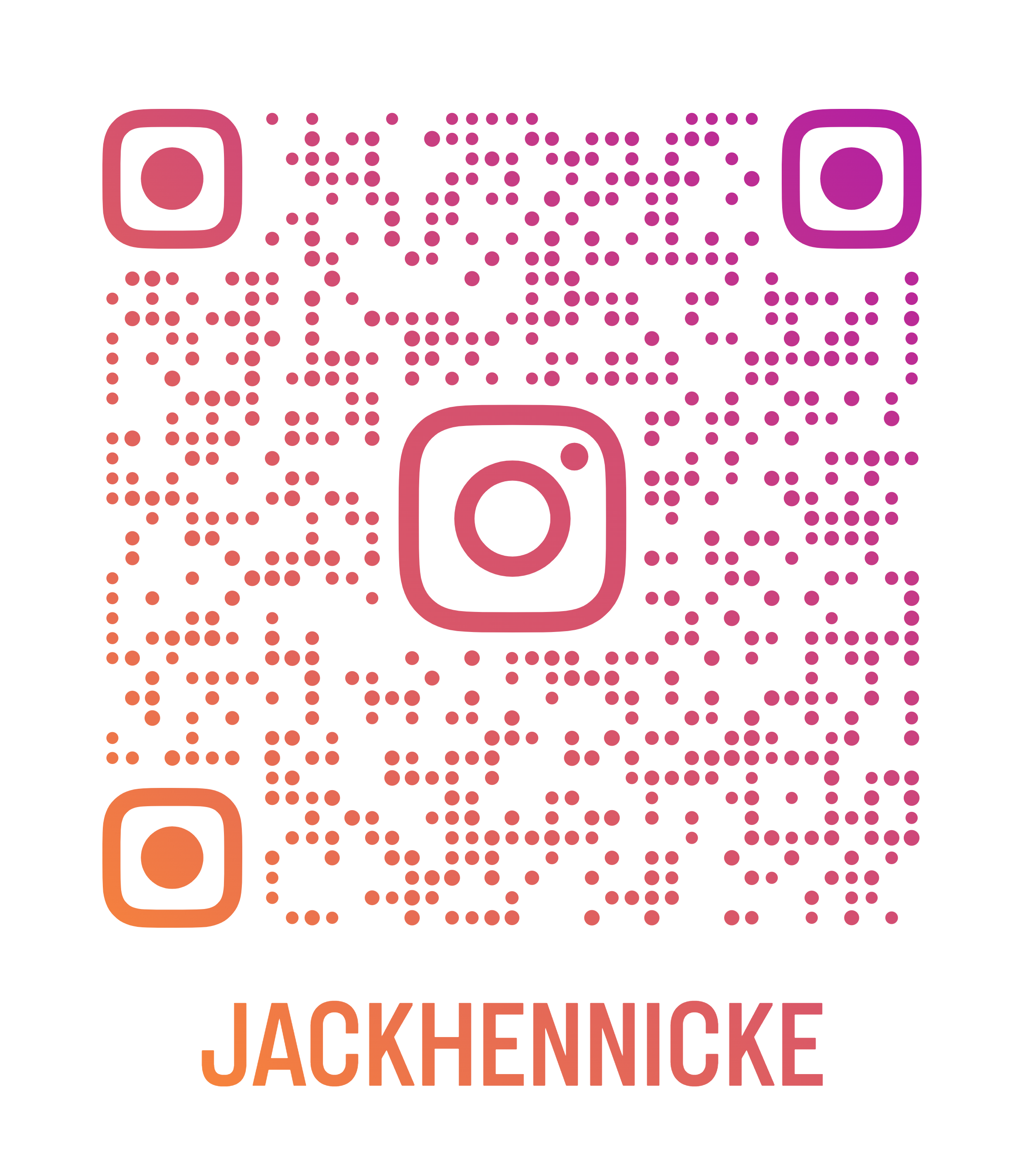 QR code for Jack Hennicke's Instagram